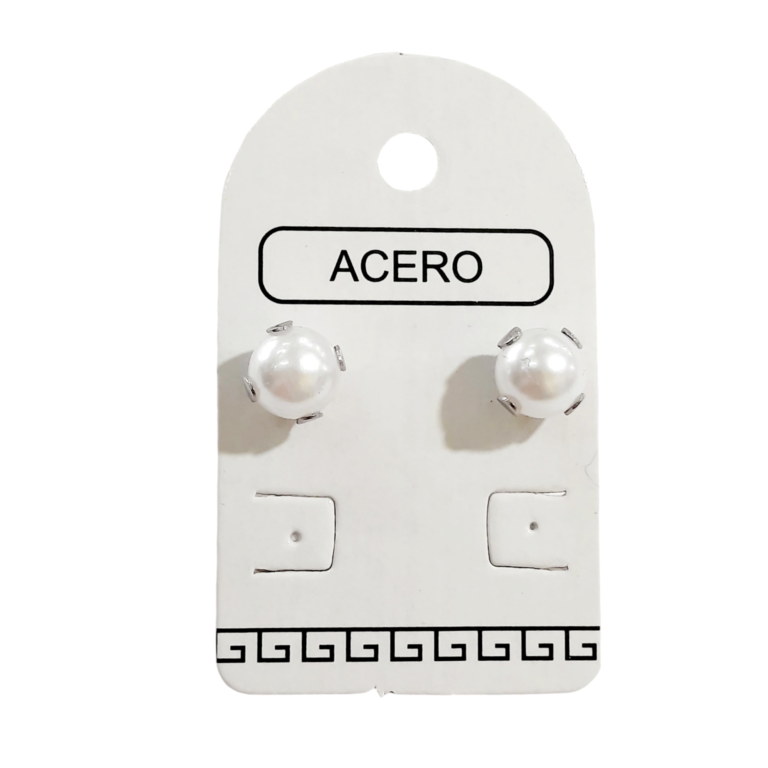Aro AQ Perla Engarzada 8mm