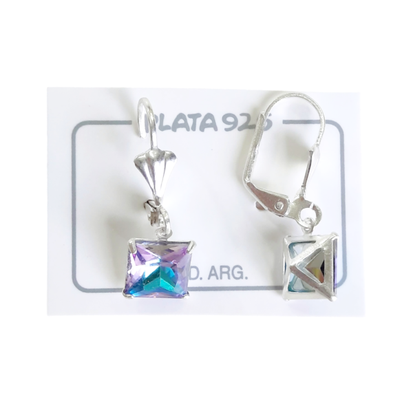 Aro Plata 925 G. Esp. Swarovsky