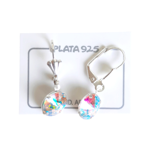 Aro Plata 925 Gan. Esp. Swarovsky