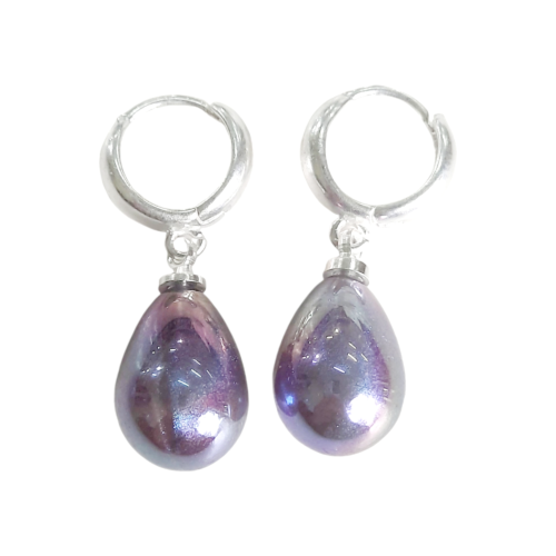 Aro Plata 925 Argolla Perlas
