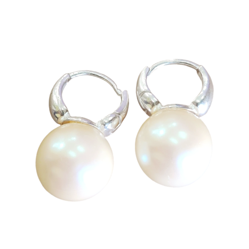 Aro Plata 925 Argolla Perlas