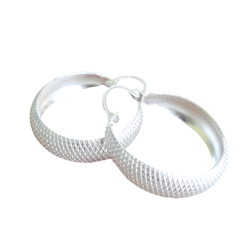 Aro Plata 925 Criollo Media Caña