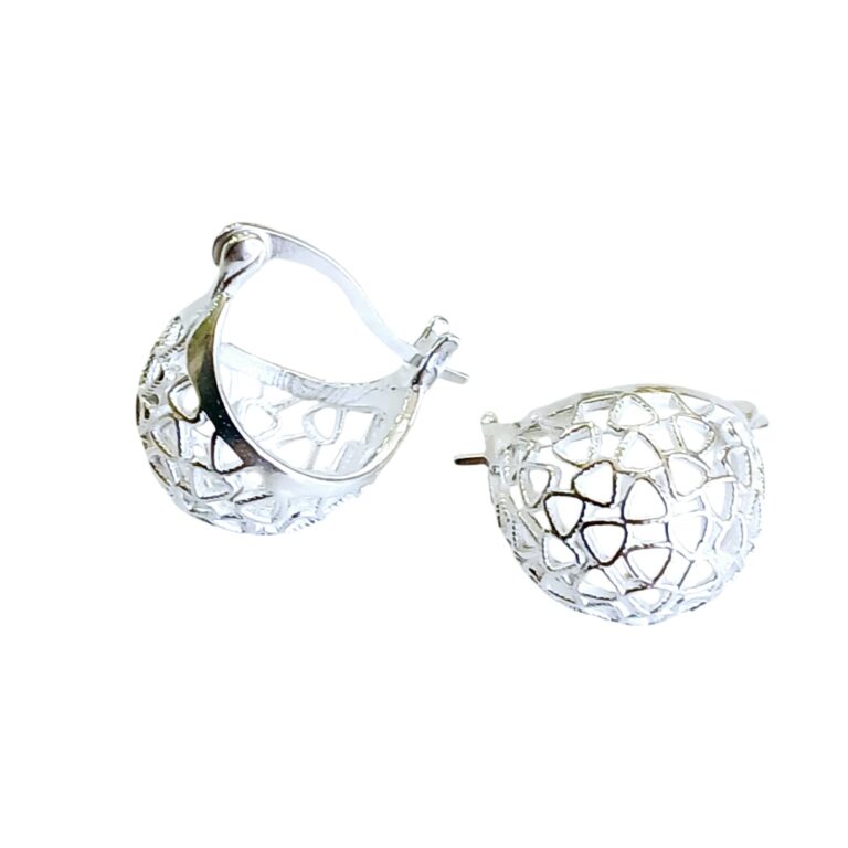 Aro Plata 925 Argolla Canasta
