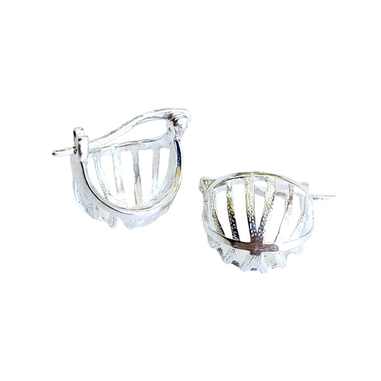 Aro Plata 925 Argolla Canasta