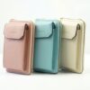 Cartera morral porta celular simil cuero