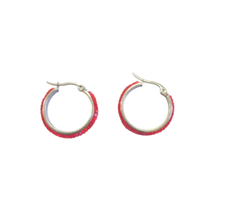 Aro AQ argolla grande/strass