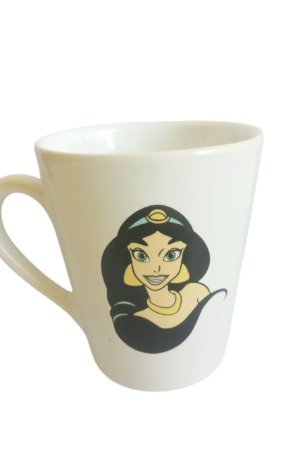 Taza blanca deco