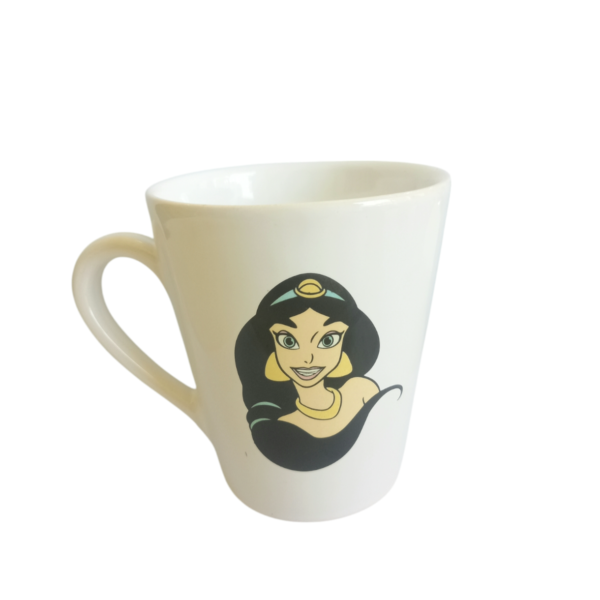 Taza blanca deco