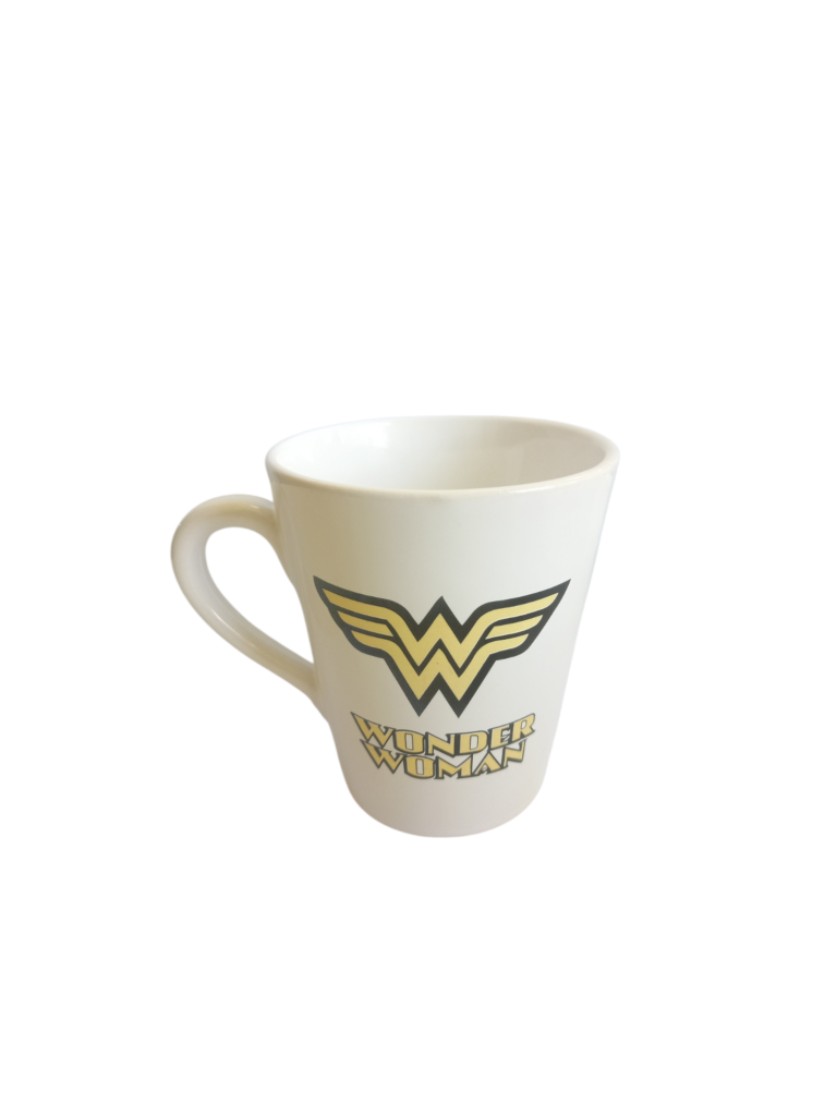 Taza blanca deco