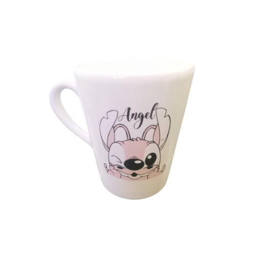 Taza blanca deco