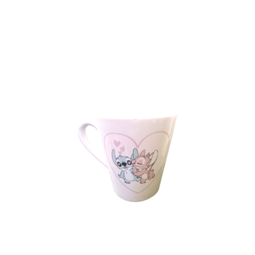 Taza blanca deco