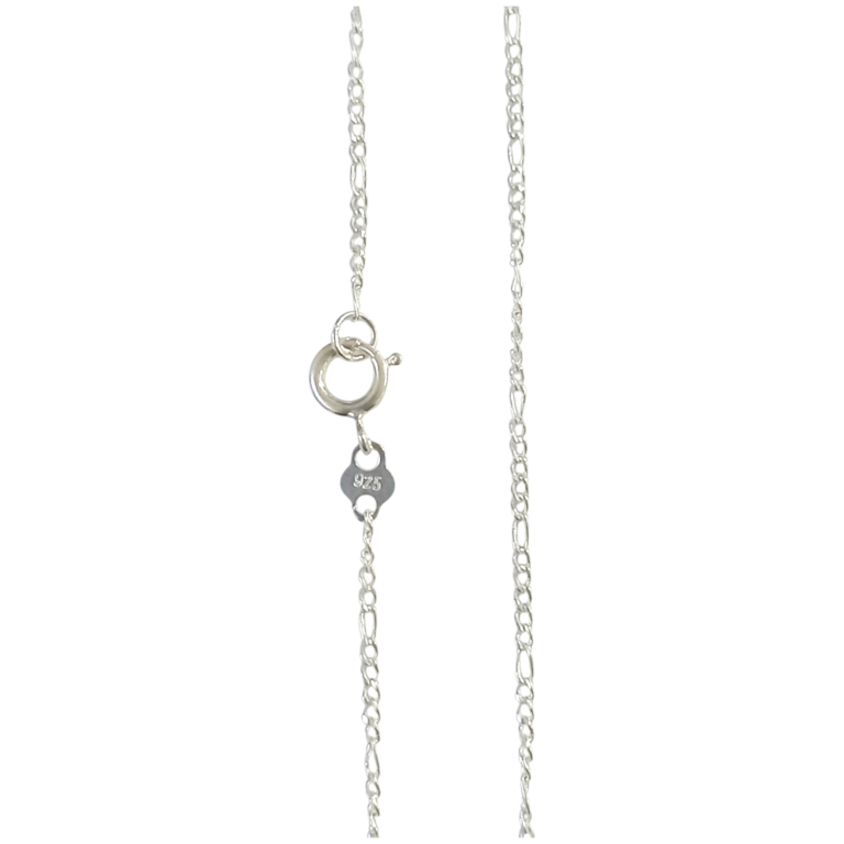 Cadena plata 925 3×1 45×50