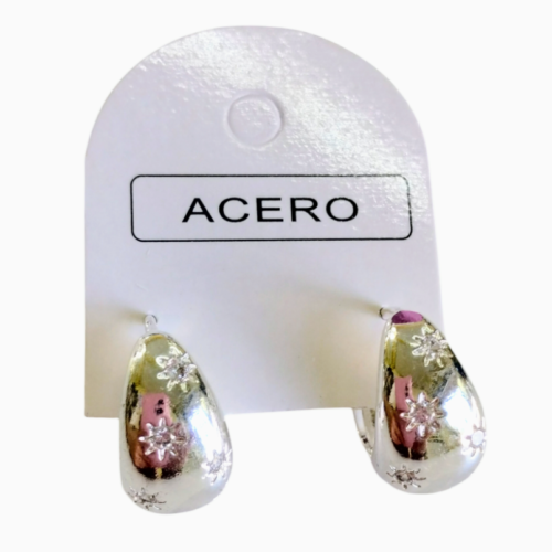 Aro AQ Blanco gota c/Strass