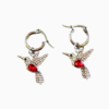 Aro AQ argolla c/colibrí c/Strass