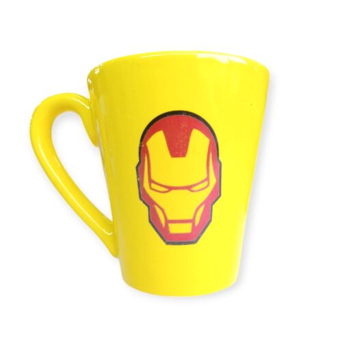 Taza Ceramica blanca con decoración Superheroes