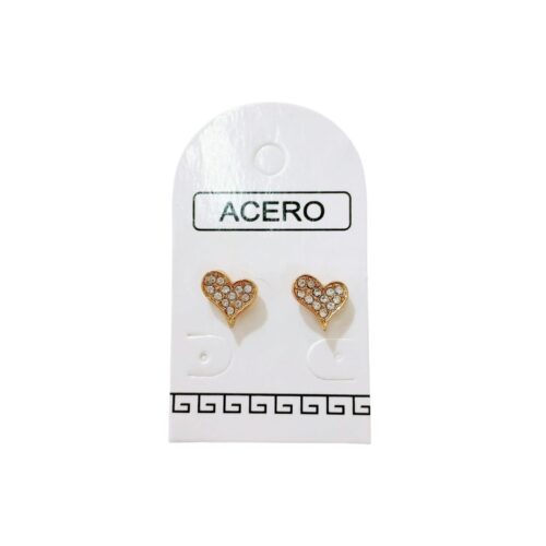 Aro AQD corazón c/strass