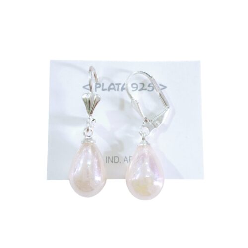 Aro Plata 925 Colgante gota