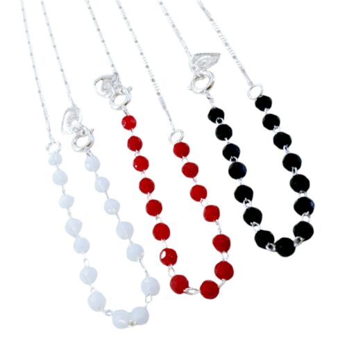 Pulsera/tobillera plata 900