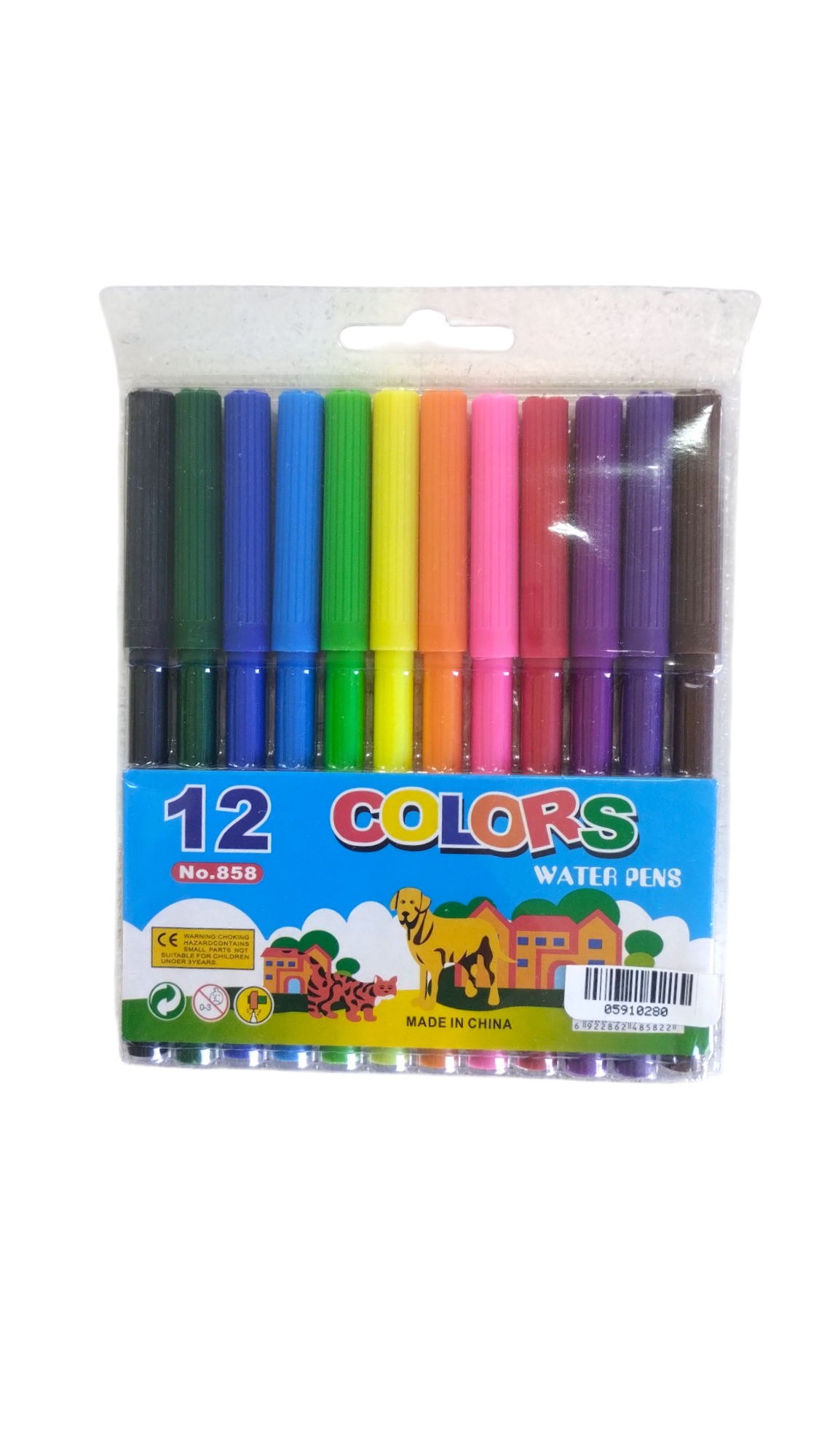 Marcadores fibra x12u