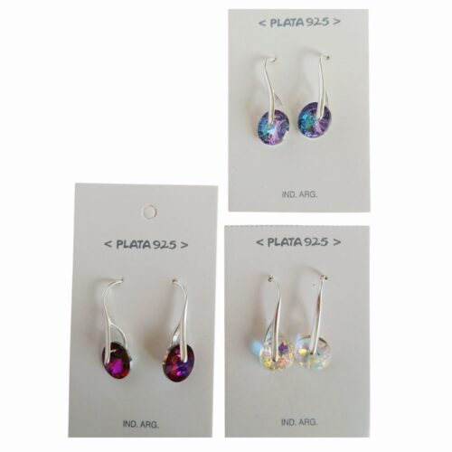 Aro Plata 925 Colección Swarovsky