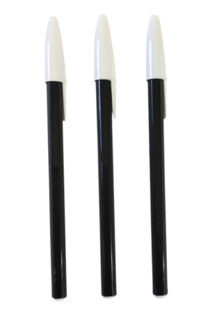 Bolígrafo RAIA Negro trazo grueso 1mm x3u.