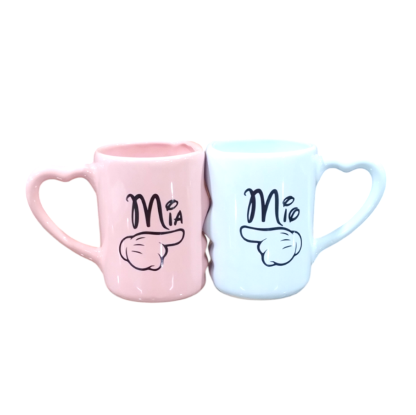 Taza DUO encastre con deco