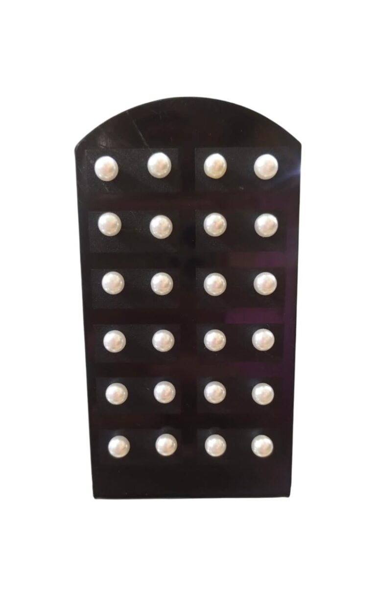 Aro AQ perla pegada 5mm blister x12p.