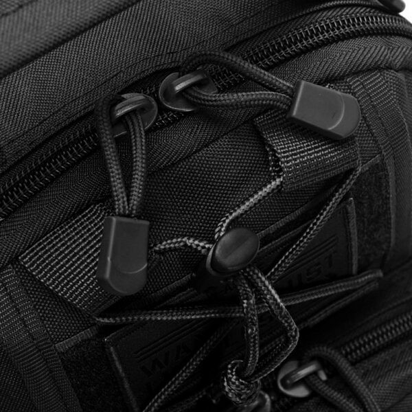 Morral Táctica cruzado 45x21x22cm