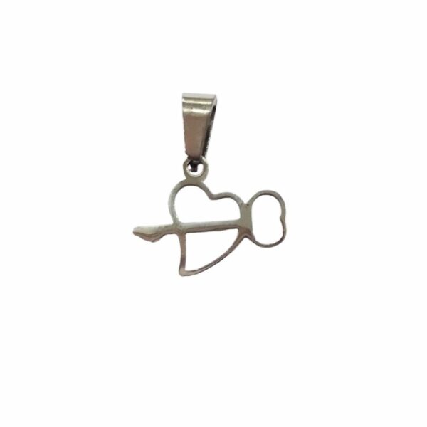 Dije AQ Corazón con llave