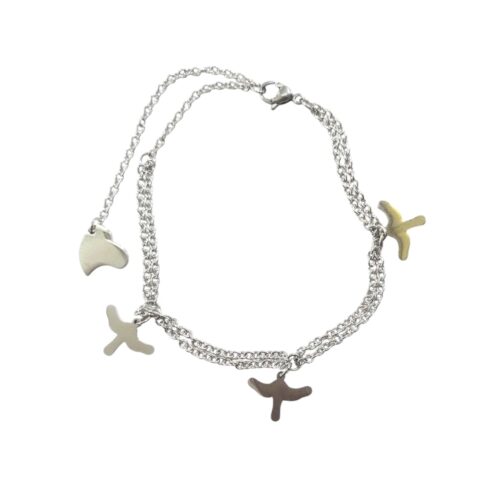 Pulsera AQ finita c/dije
