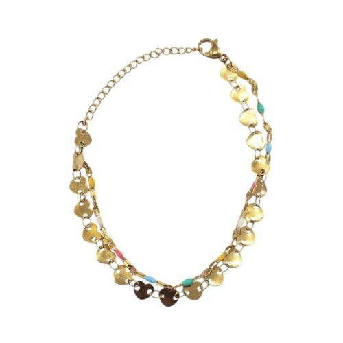 Pulsera AQ Dorado