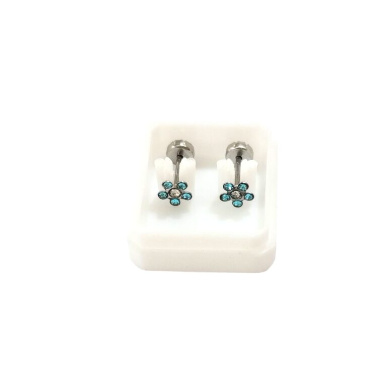 Aro AQ abridor flor strass