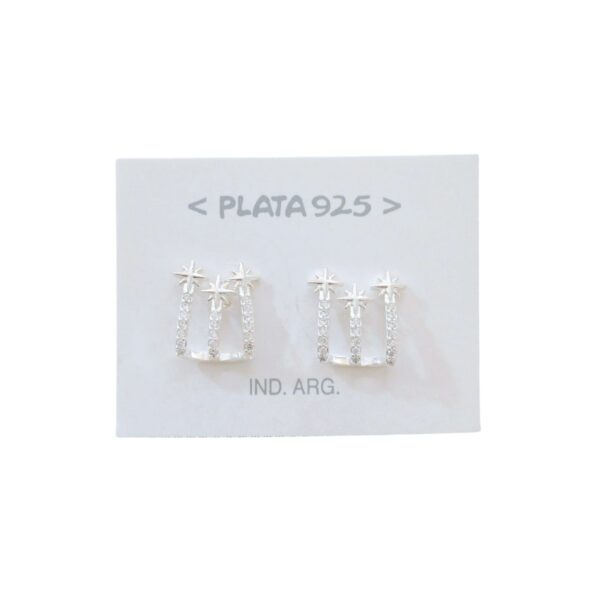02105190-32 Aro Plata 925 Cubic
