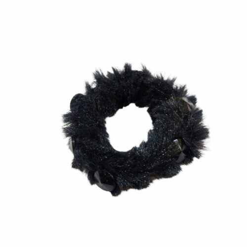 Colero peluche c/ strass grandes