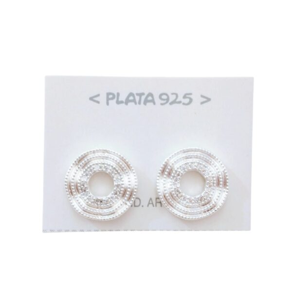 Aro Plata 925 Micro Cubic
