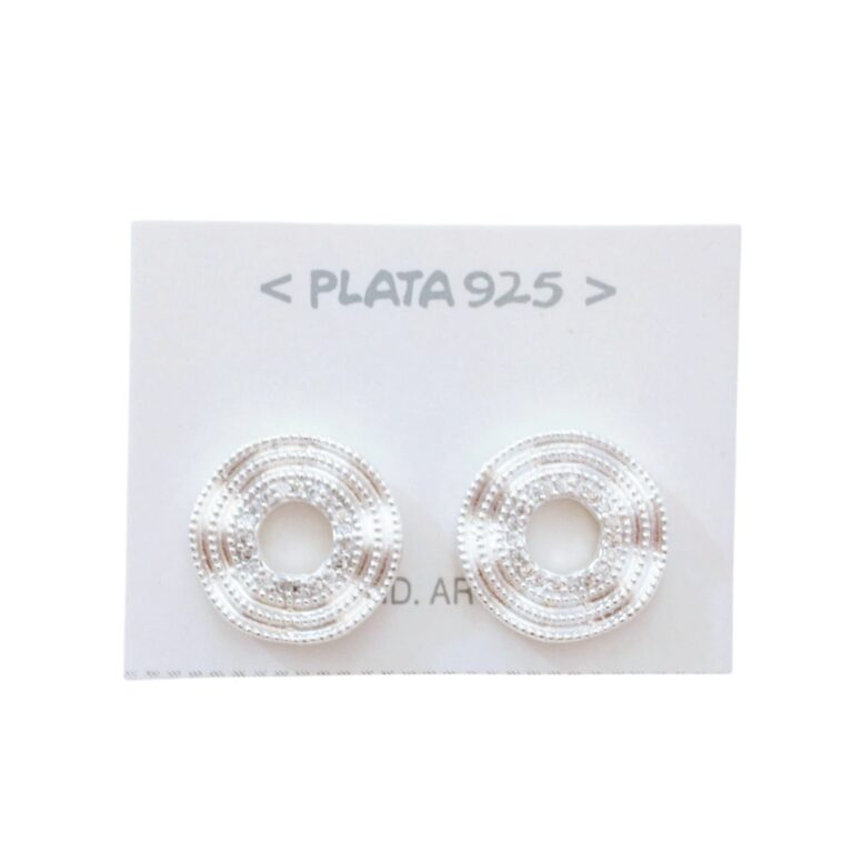 Aro Plata 925 Micro Cubic