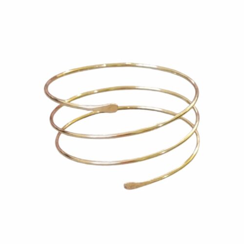 Brazalete Acero Dorado