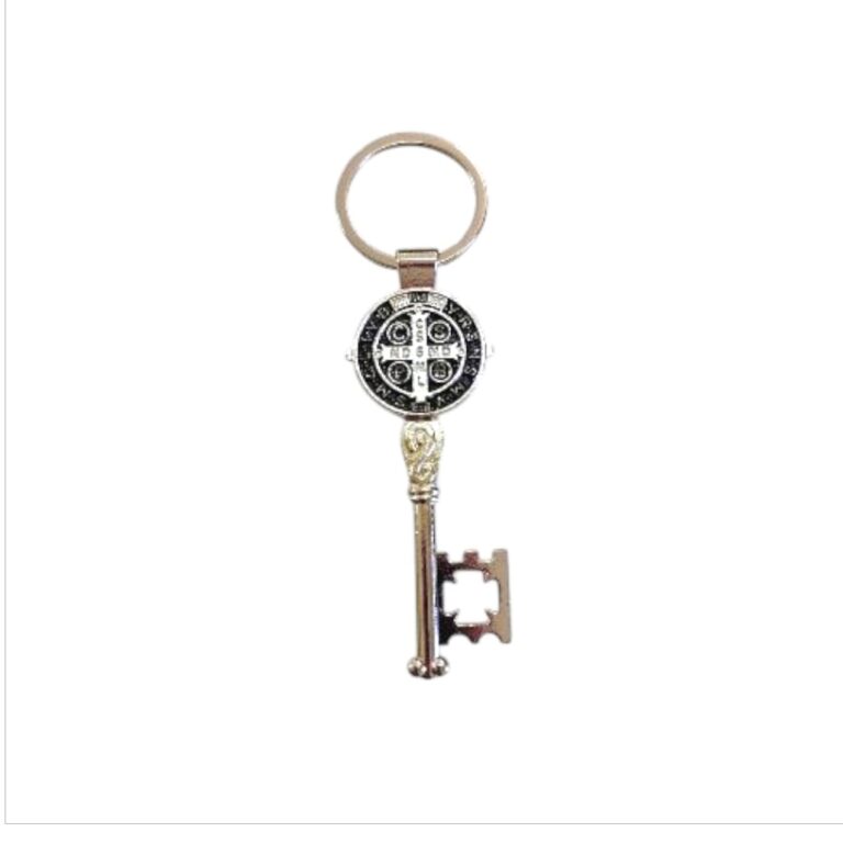 Llavero llave San Benito