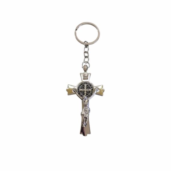 Llavero cruz c/Cristo