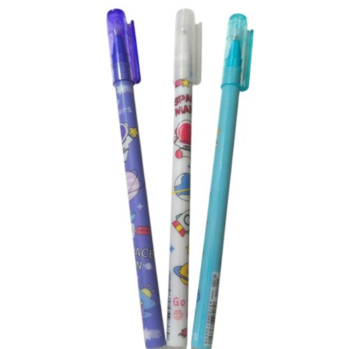 Lapicera borrable x3u. negra