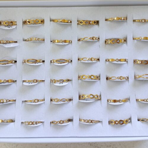 Anillo AQD Fino con Stras