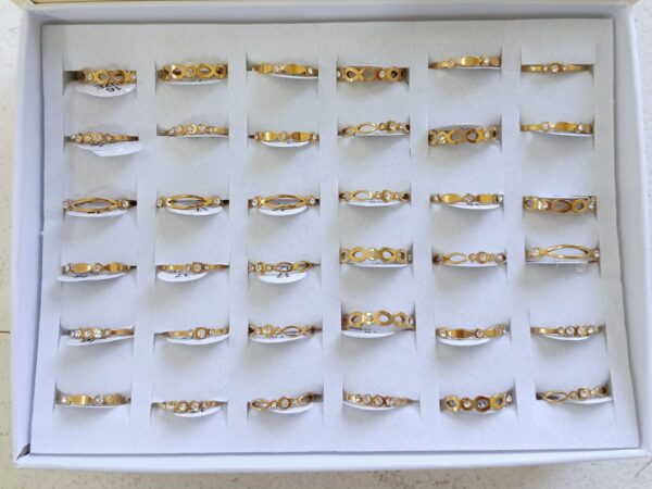 Anillo AQD Fino con Stras