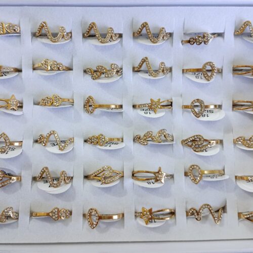 Anillo AQD Fino con Stras