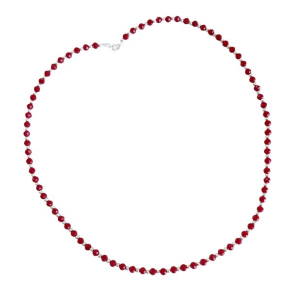 Gargantilla Pl900 cristal 45cm