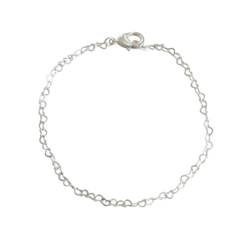 Pulsera plata Corazon