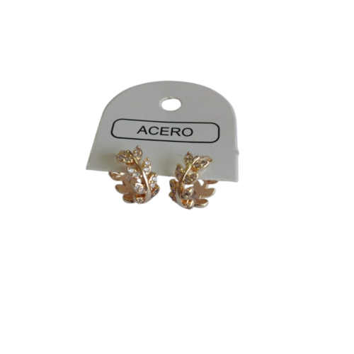 Aro AQD D/A/B argollita hojas