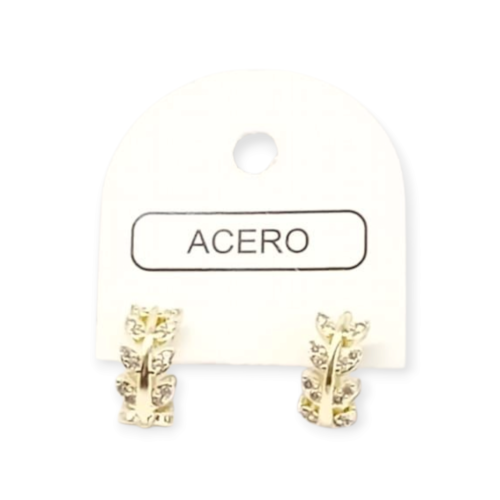 Aro AQD D/A/B argollita hojas