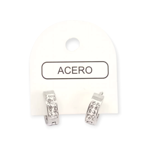 Aro AQ argollitas c/strass