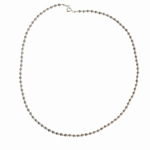 Gargantilla Plata cristal 40cm