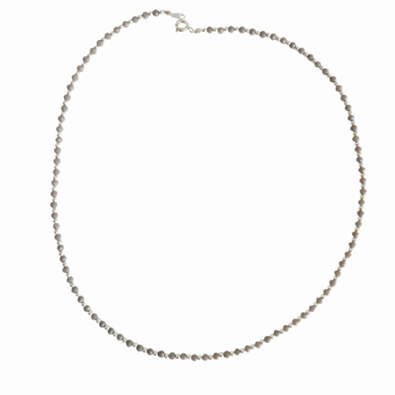 Gargantilla Pl900 cristal 40cm